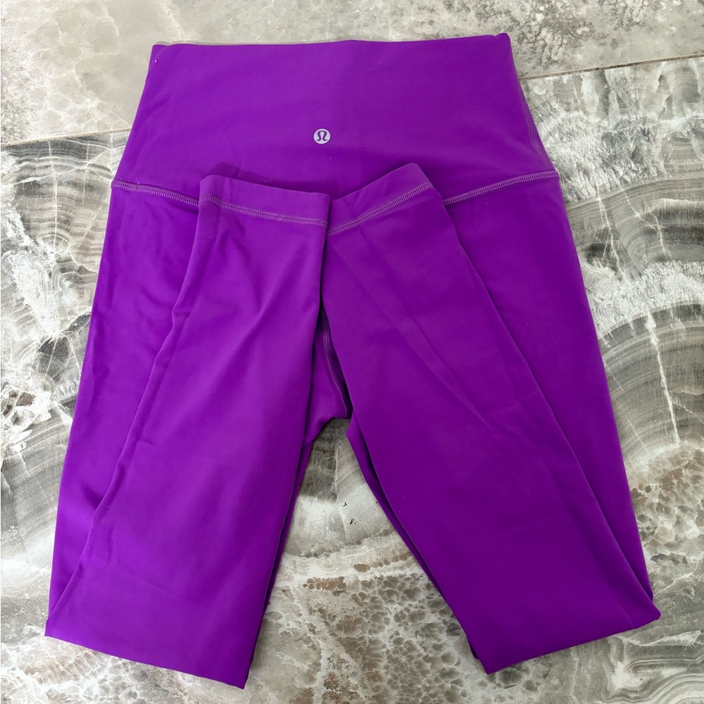 magenta align lululemon leggings
